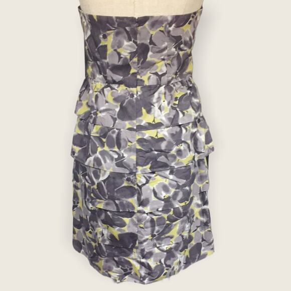 J. Crew strapless primrose floral dress Sz 6 - Picture 3 of 6